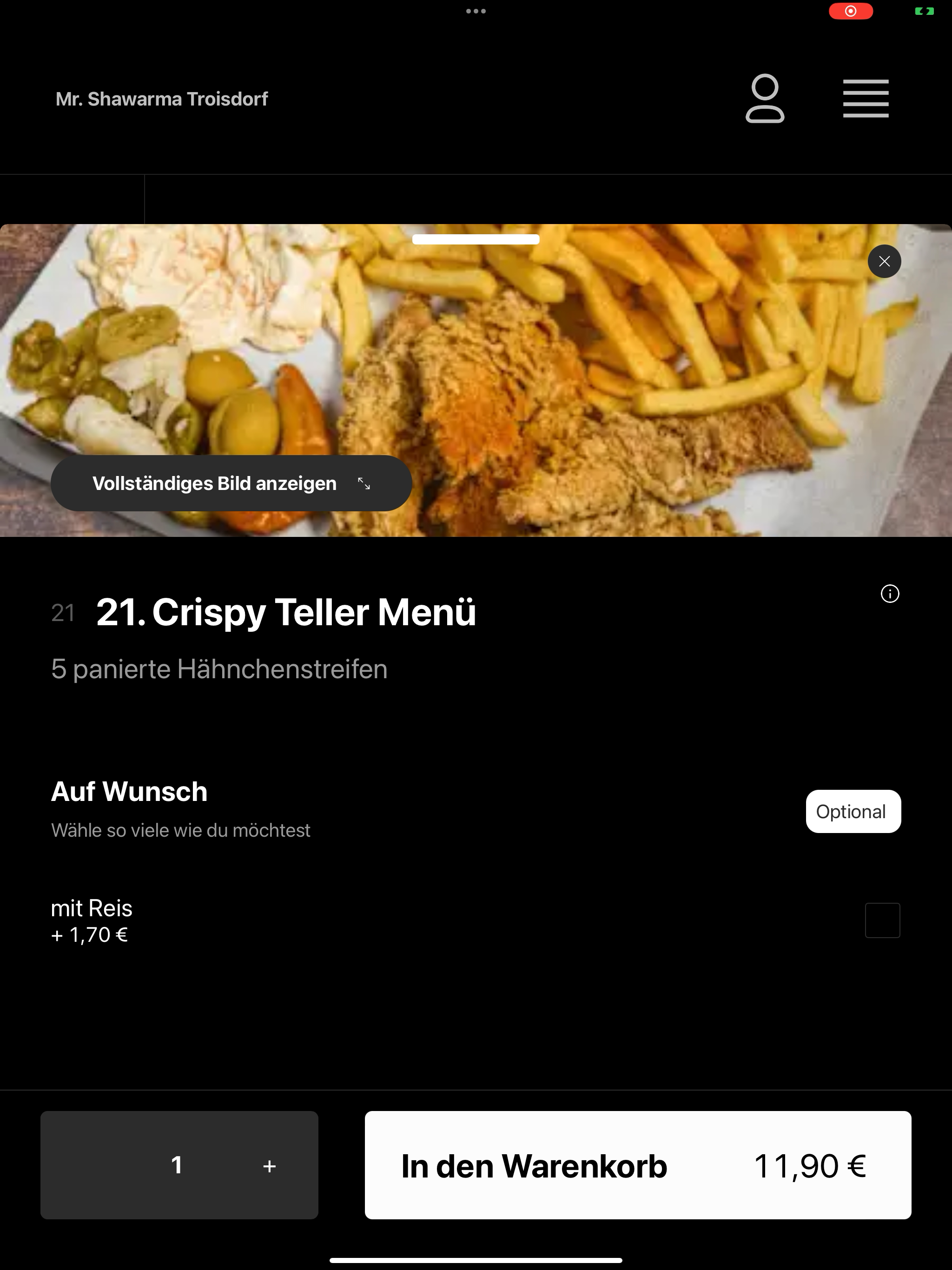 Mr. Shawarma Troisdorf screenshot 14