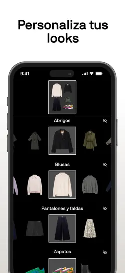 Captura de pantalla de Alta Daily: Digital AI Closet en iPhone 6