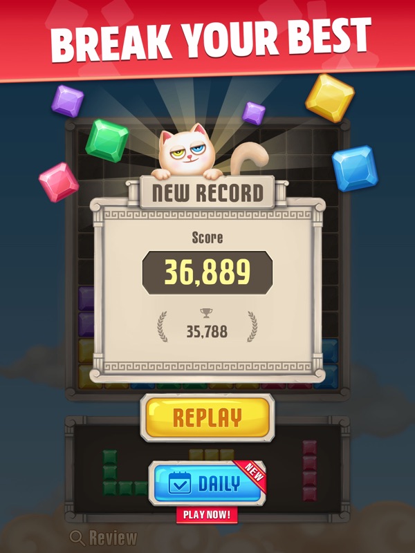 Jewel Block Puzzle Brain Game screenshot 10