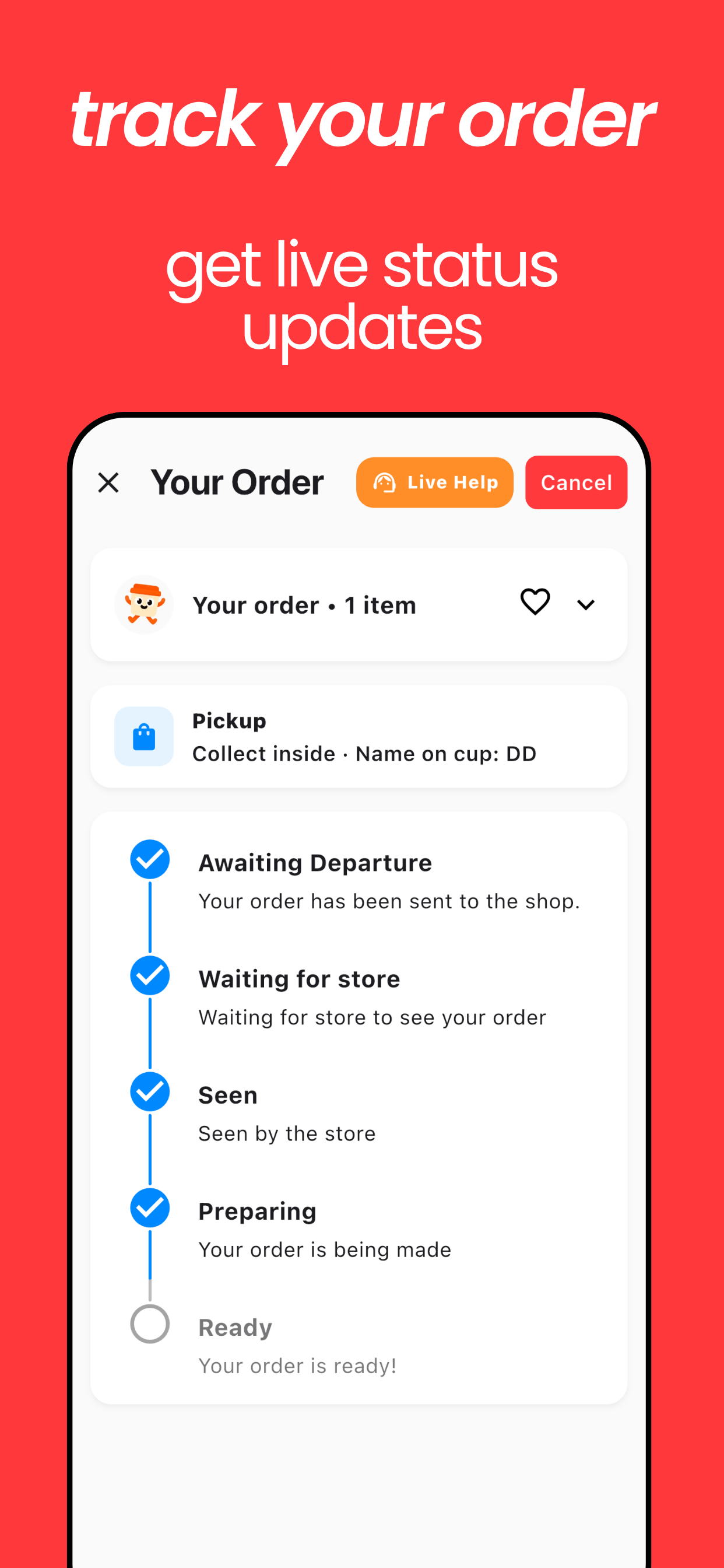 OrderUp! - Order Coffee screenshot 3