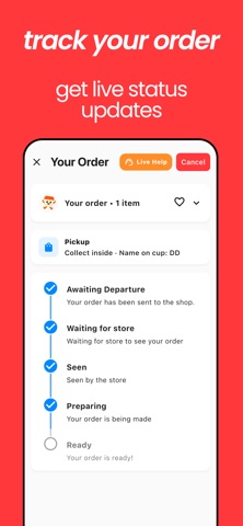 OrderUp! - Order Coffee Screenshot 3 of 5