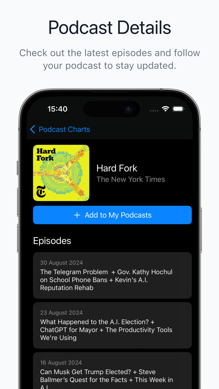 Podcast Charts - Podash