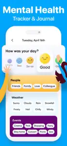 Mood Tracker & Mental Health screenshot #2 for iPhone