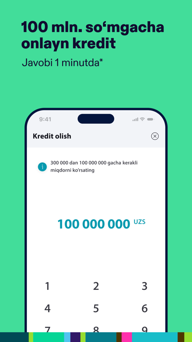 TBC UZ: Online Mobile Banking Screenshot