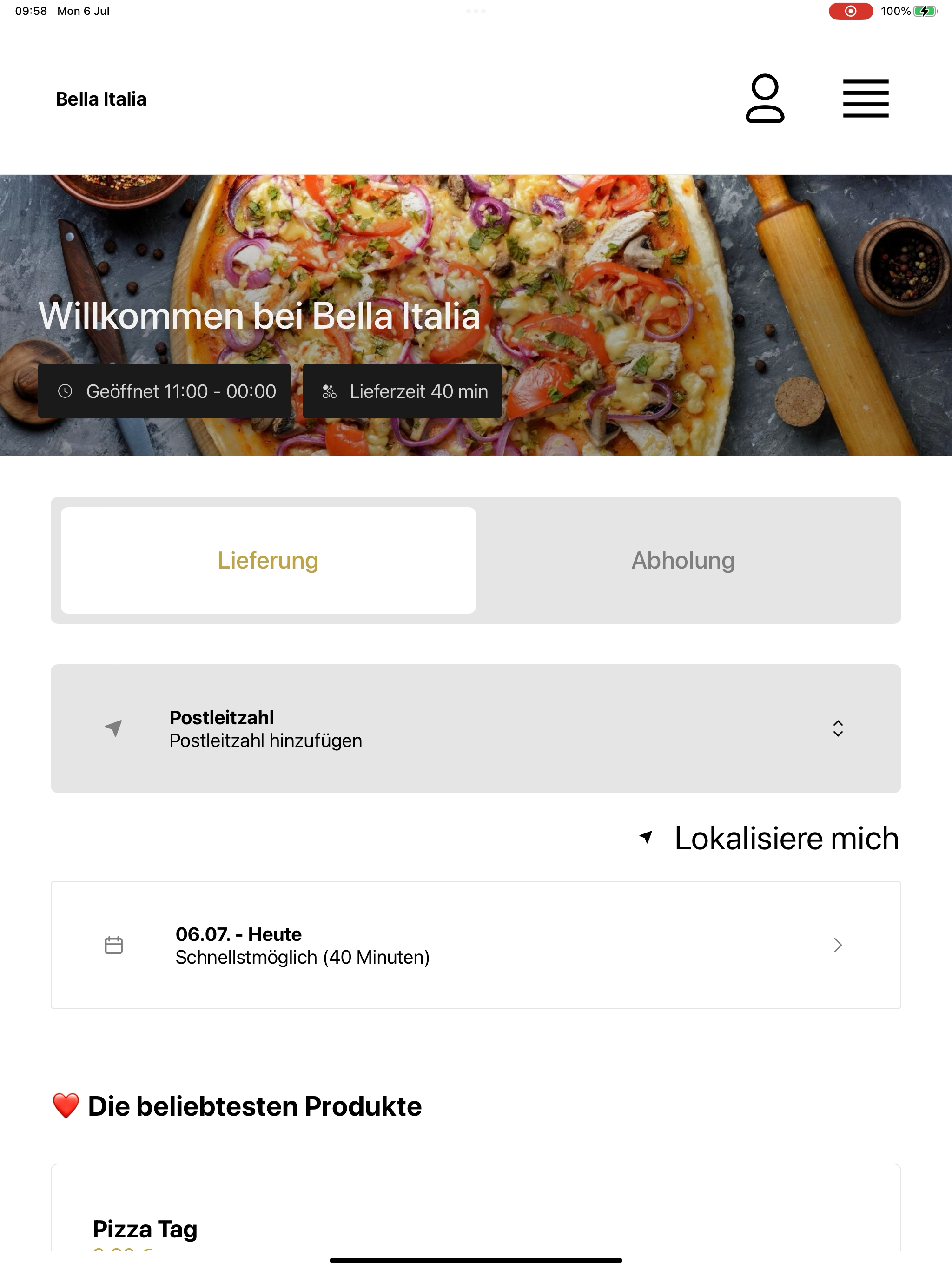Bella Italia Dessau screenshot 10