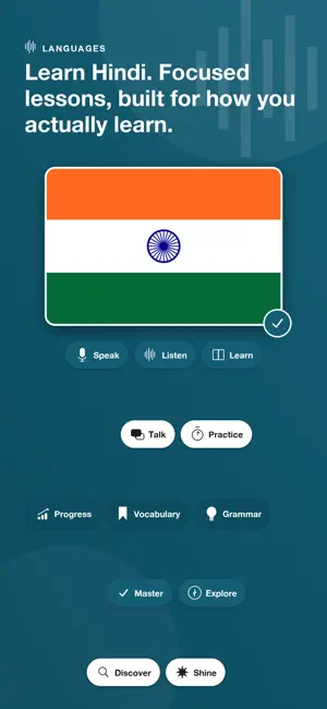 Speak Hindi - EchoLingo screenshot 1