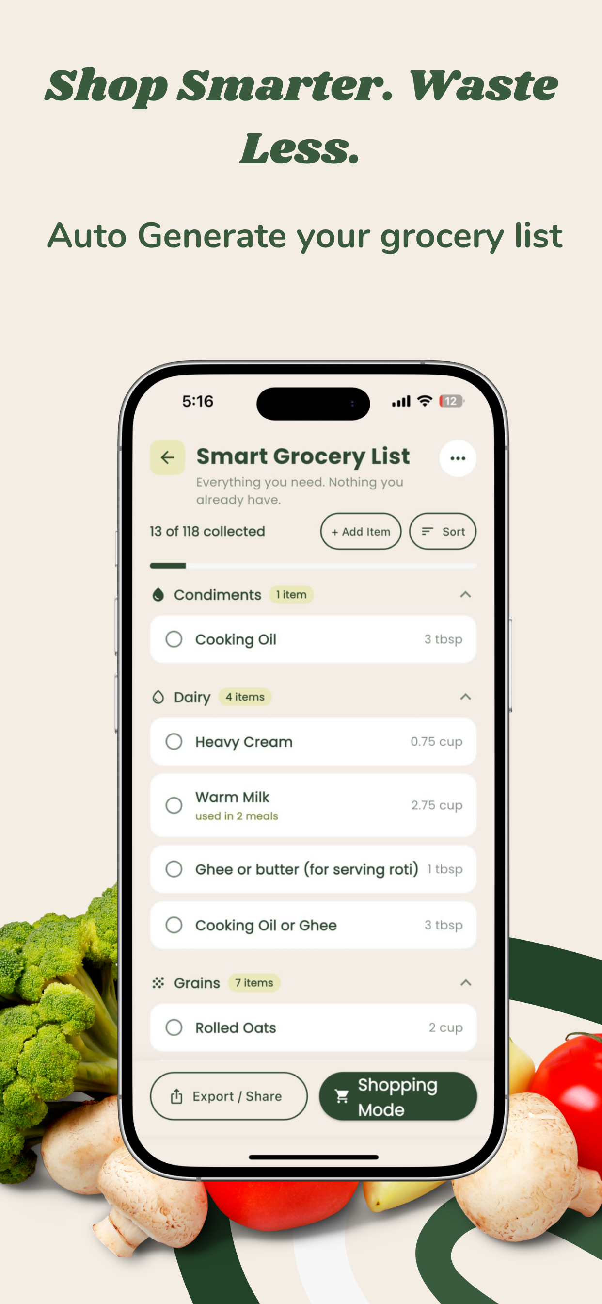 Green Sufra - Meal Planner screenshot 6