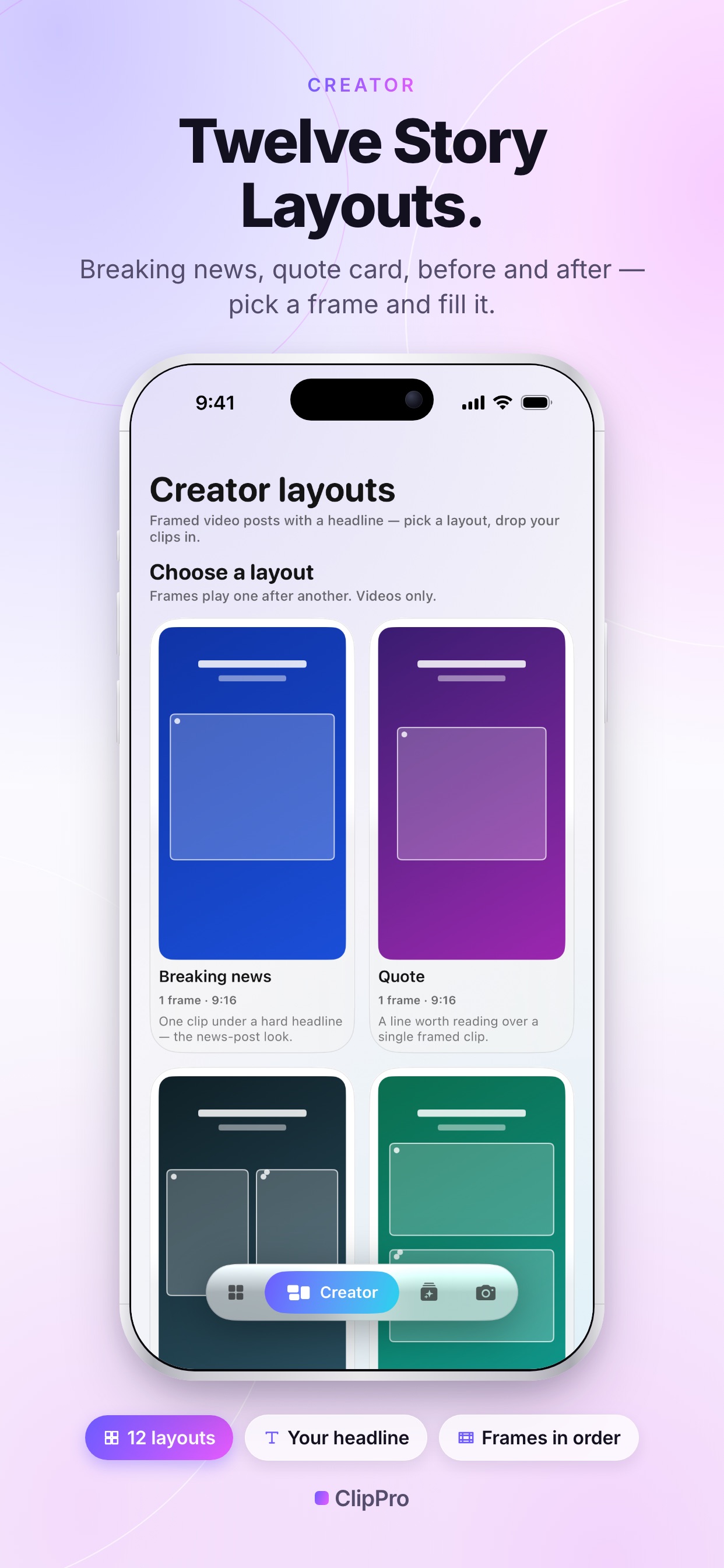 Screenshot 5 of ClipPro: Video & Photo Editor