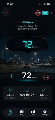 Speedometer GPS: MPH Tracker + iPhone screenshot