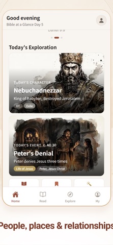 Bible at a Glance: Explore Screenshot 1 of 8