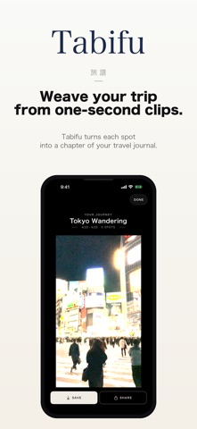 Tabifu - Short Vlog Camera Screenshot 1 of 6
