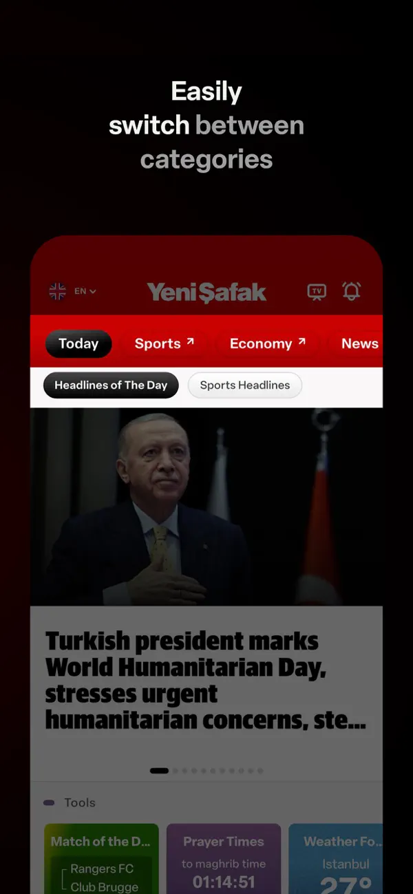 Screenshot #2 pour Yeni Şafak English