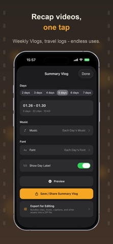 Reelo - Vlogs Made Easy Screenshot 6 of 6