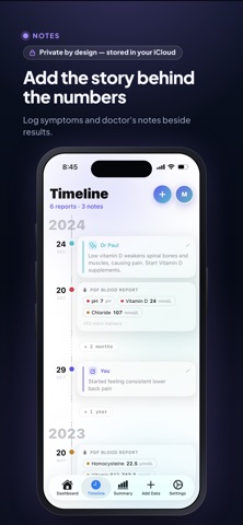 BioMap: Blood Test Tracker Screenshot 3 of 10