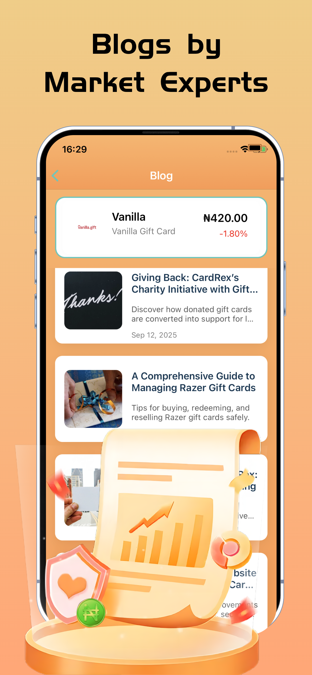 Gift card on Rex -CheckBalance