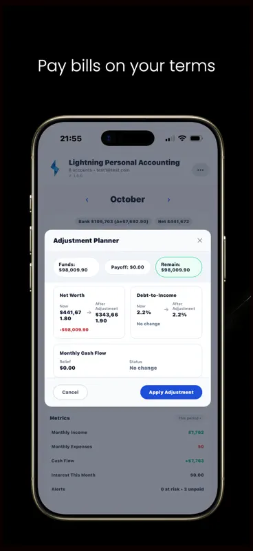 Lightning Personal Accounting screenshot 6 of 7