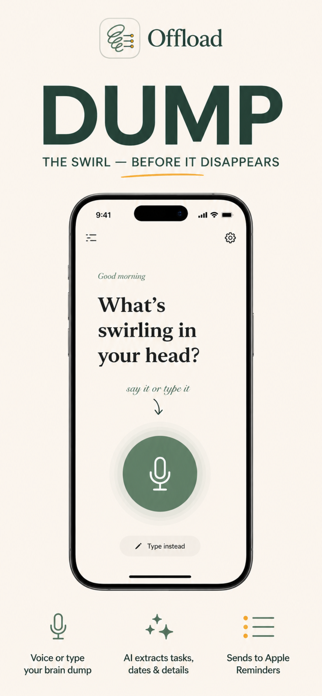 Offload — ADHD Organizer Screenshot 1 of 6