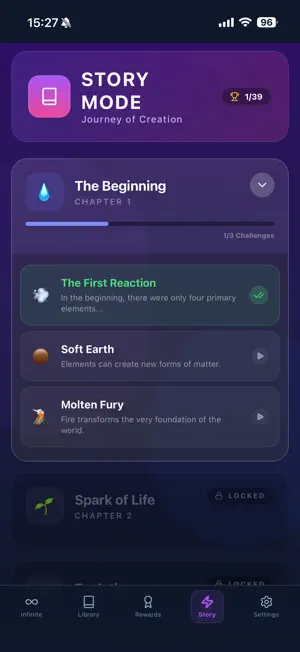 Infinite Craft Story screenshot 2