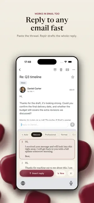 Replr: AI Texting Keyboard screenshot 3