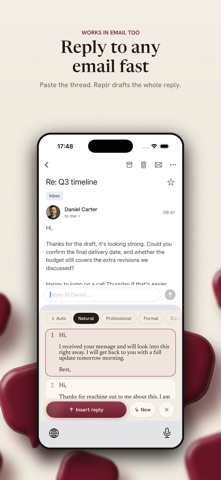 Replr: AI Texting Keyboard Screenshot 3 of 4