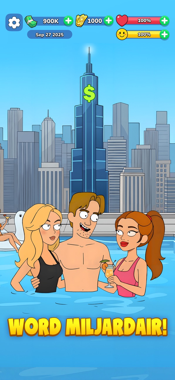 Cash King: Tycoon Earn Money iOS Mod IPA screenshot 3 - iOS game interface