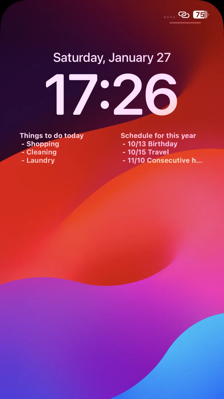 ホーム画面に貼れるメモ帳 StickyNote 付箋ノート App Store screenshot 3