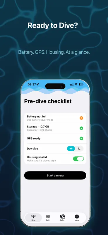 ScubAI: Underwater Photo AI screenshot 7 of 9