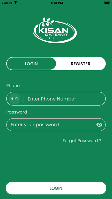 Kisan Gateway Screenshot