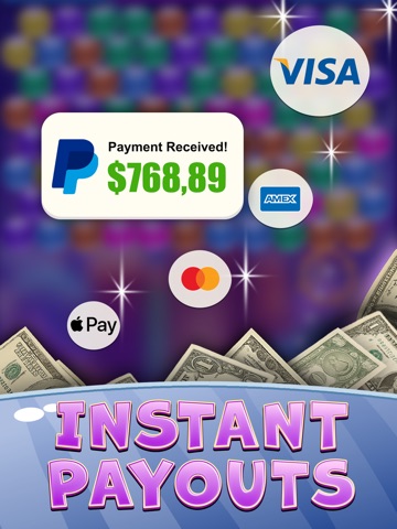 Bubble Shooter Vegas Blast iPad screenshot