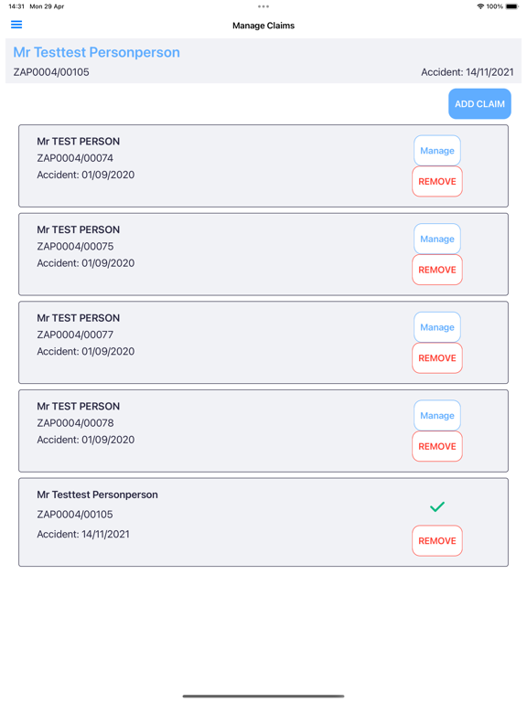 Screenshot #5 pour Carpenters MyClaim