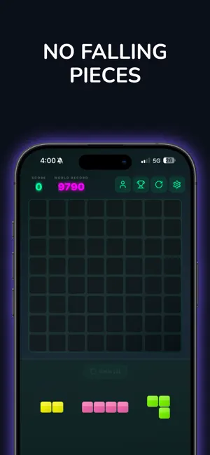 Neon Blocks Puzzle screenshot 2