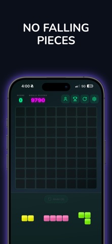 Neon Blocks Puzzle Screenshot 2 of 5
