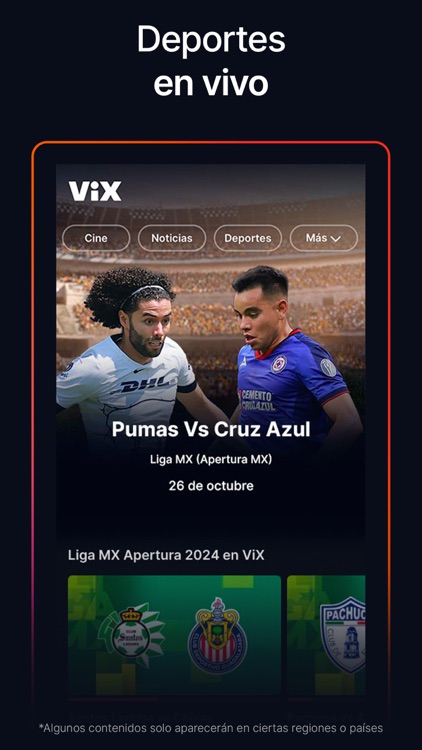 ViX: TV, Sports and News