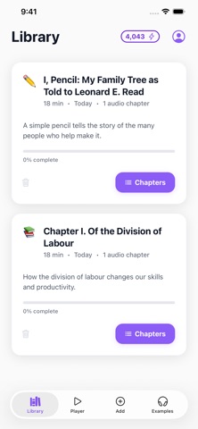 Doc Player: Text to Speech Screenshot 1 of 8