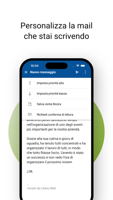 Libero Mail Screenshot