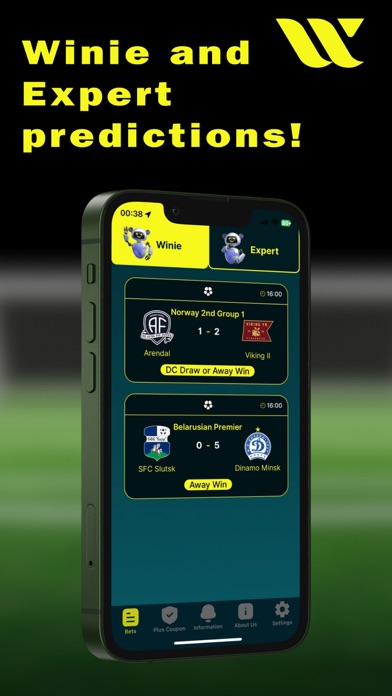 Winie - Football Betting Tips Screenshot