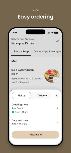 Apa Sushi screenshot 3