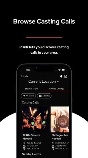 Insidr: Discover talent screenshot 3