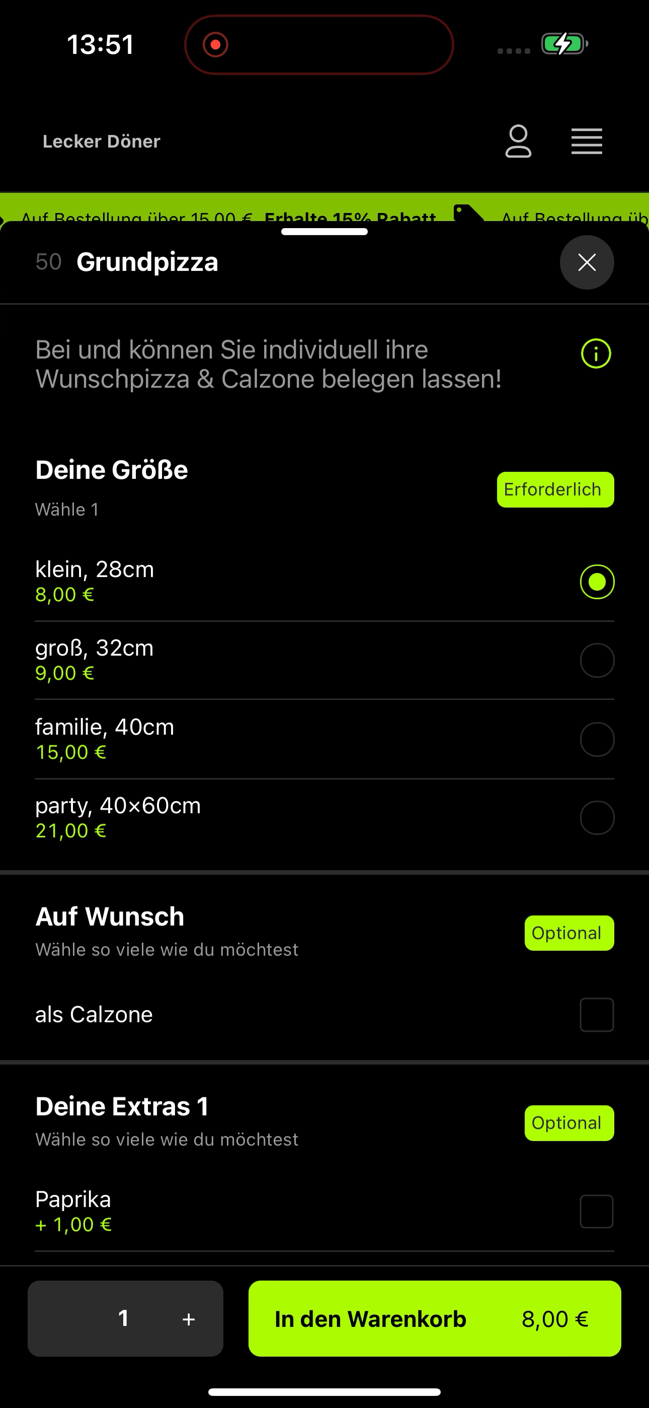 Lecker Döner & Pizza Haus screenshot 7