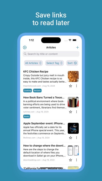 Read it later - Linkos