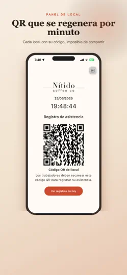 Скриншот PresencIO | Marca Asistencia на iPhone 5