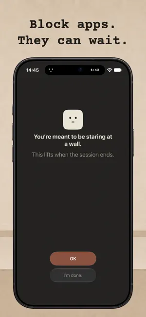 Quiet Wall: Dopamine Detox screenshot 4