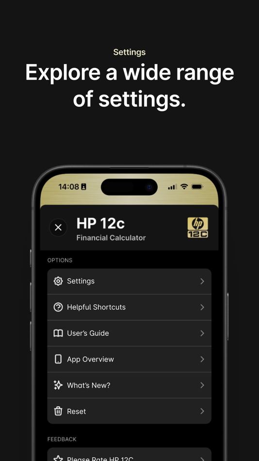 #3. HP 12c Financial Calculator (iOS) Podle: MORAVIA Consulting, spol. s r.o.