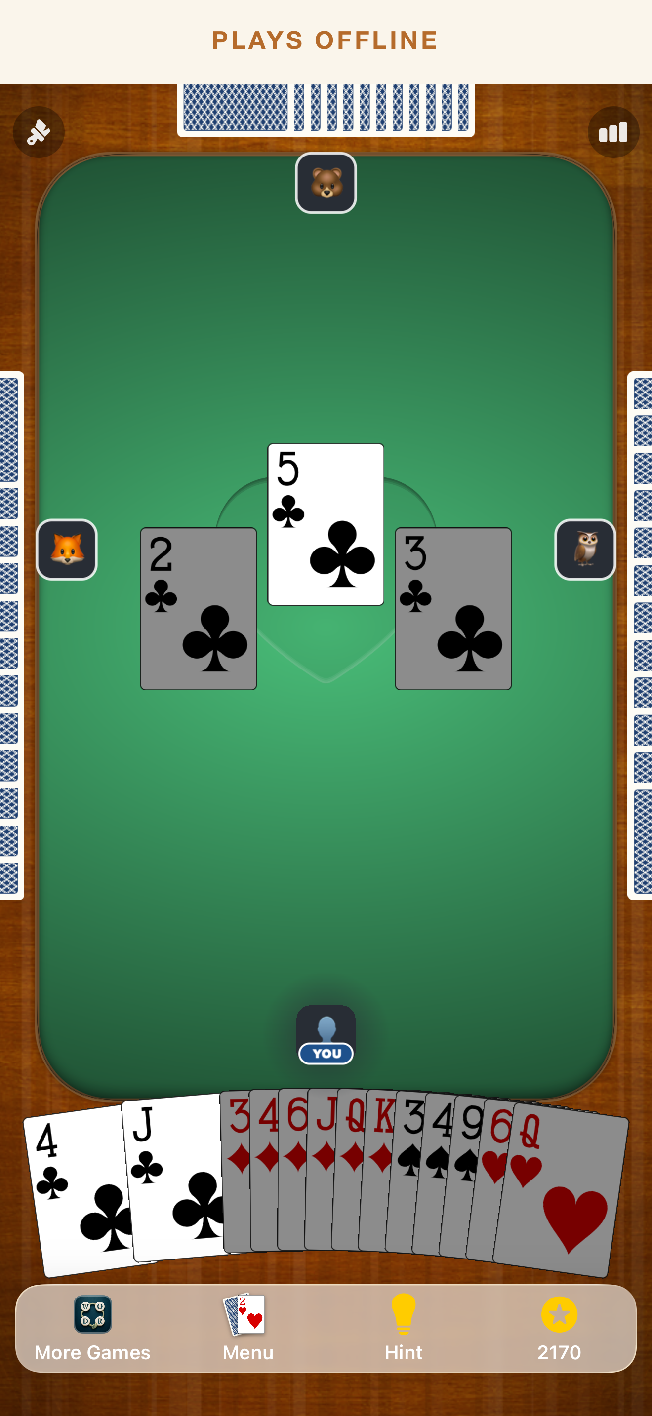 Hearts: No Ads screenshot 4