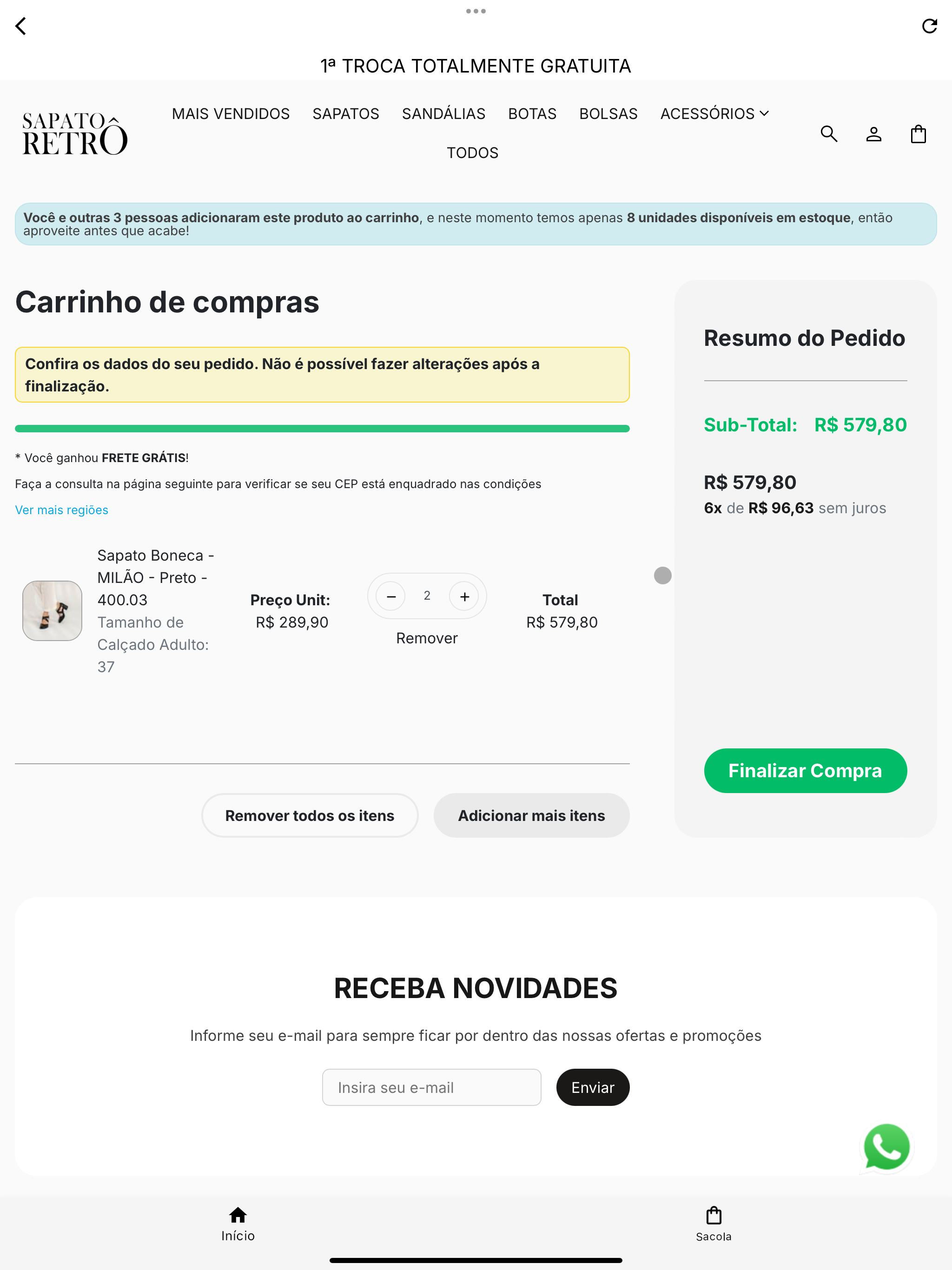Sapato RetrÔ