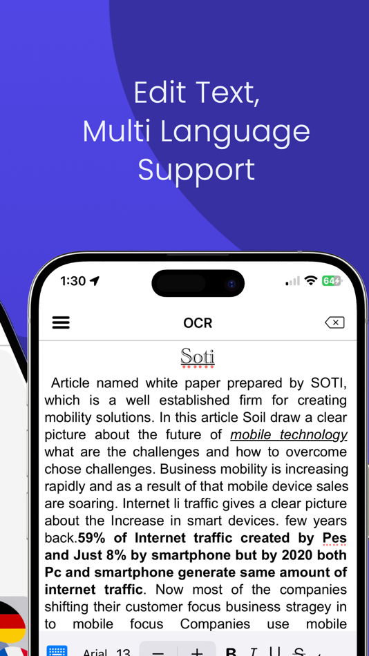 #2. OCR Handwritten (iOS) 由: Naveen Vijay