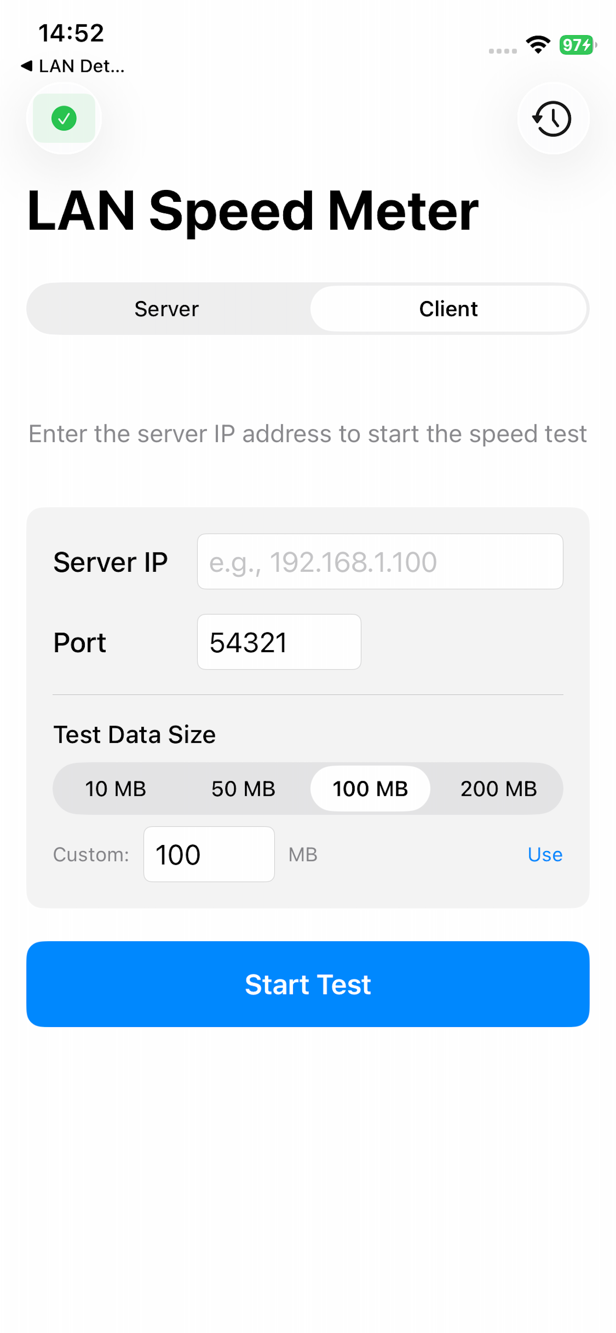 LAN Speed Meter screenshot 2