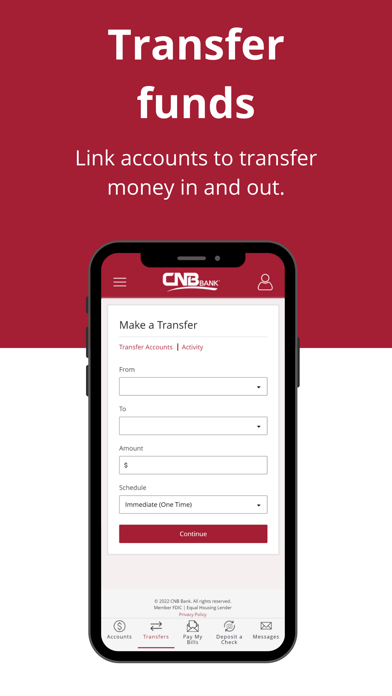 CNB Bank goMobile Screenshot
