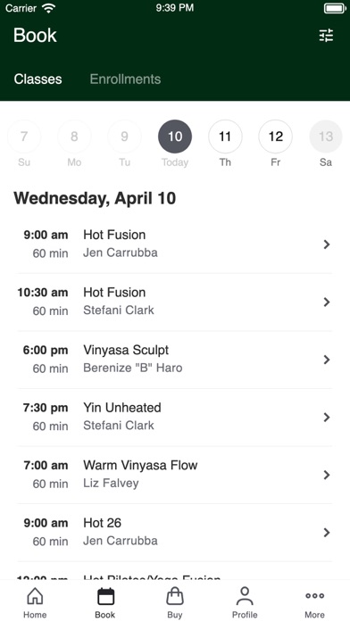 Morgan Hill Yoga Collective Screenshot
