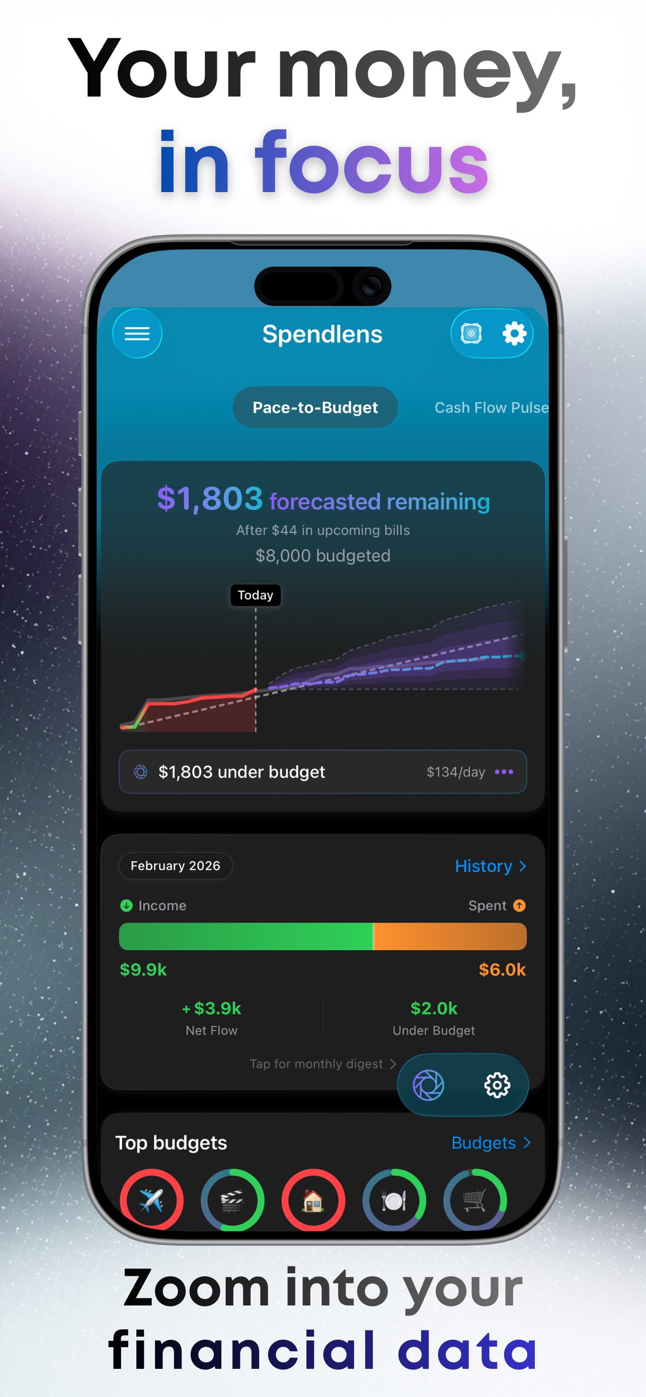 Spendlens: Expense & Budget screenshot 1